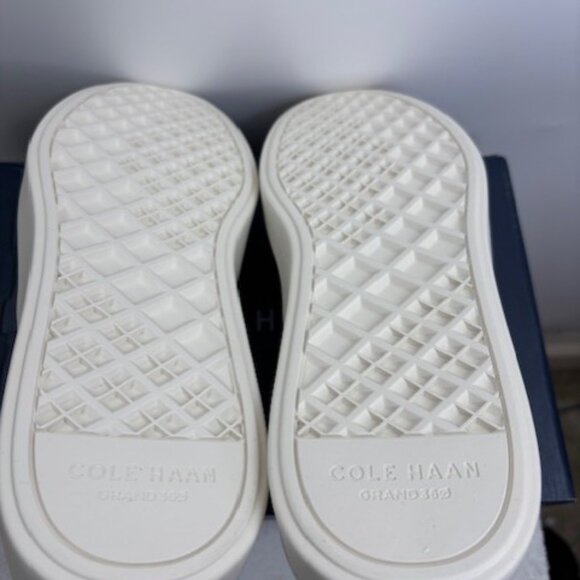 Cole Haan Men's Grand Crosscourt Winner Sneaker Ivory/Navy/Tan Size 13 NWB - Picture 13 of 16